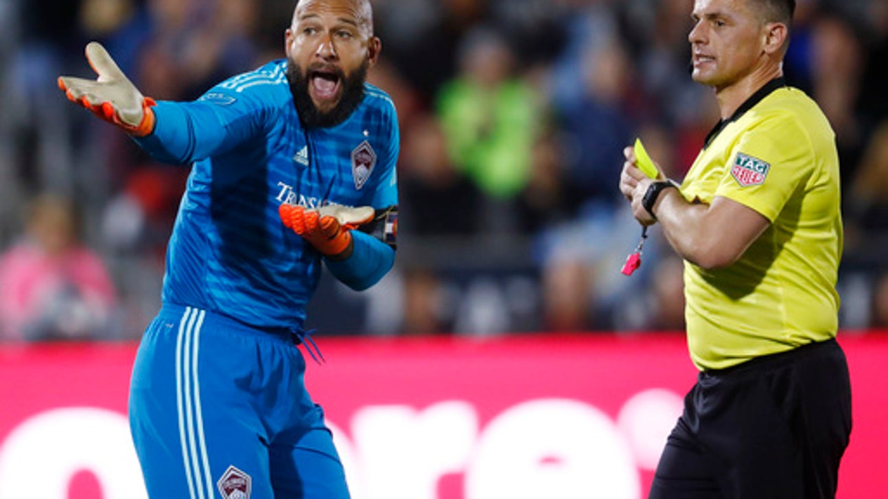 Rubio’s injury-time goal lifts Sporting to draw with Rapids