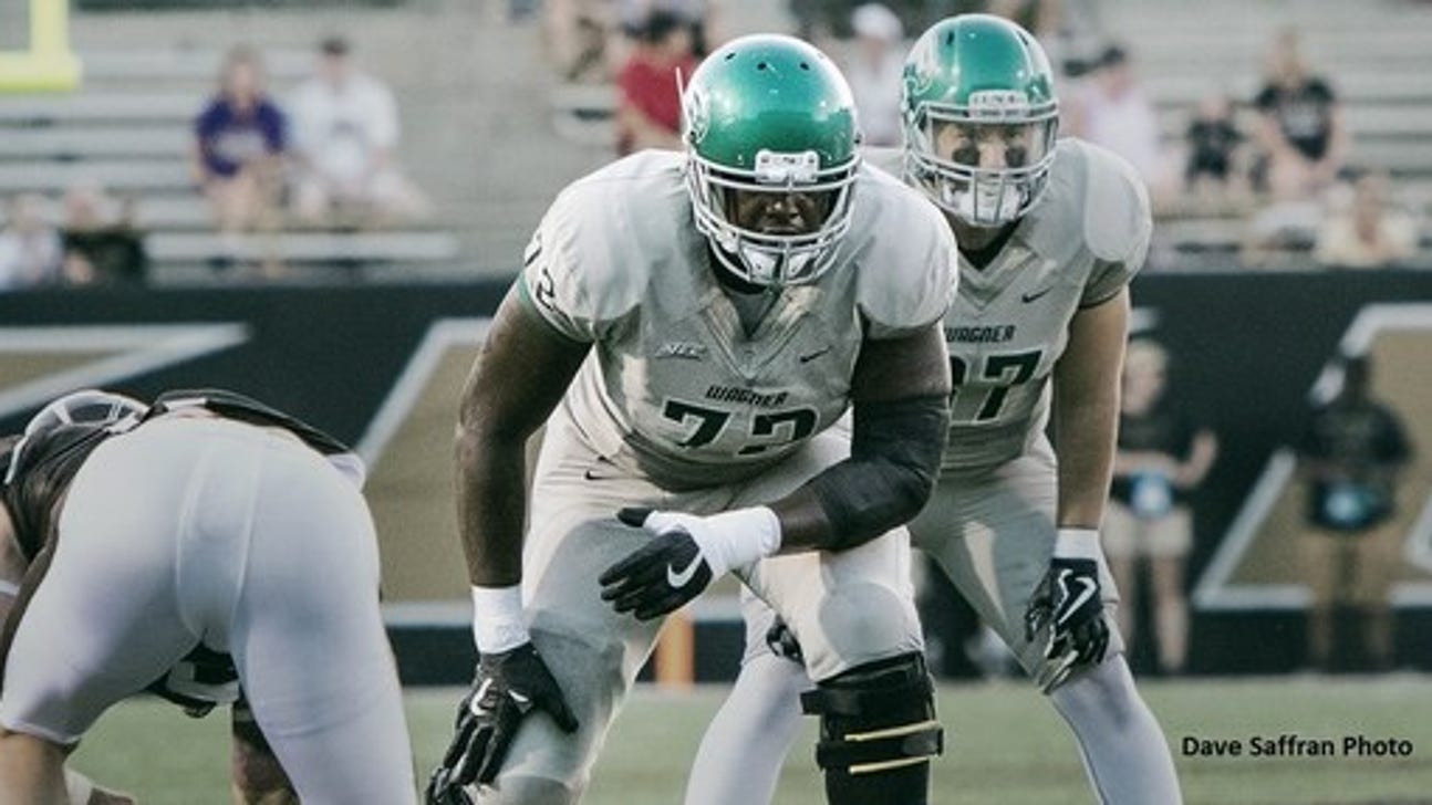 Hoops-turned-NFL dream: Scouts like Senat’s upside