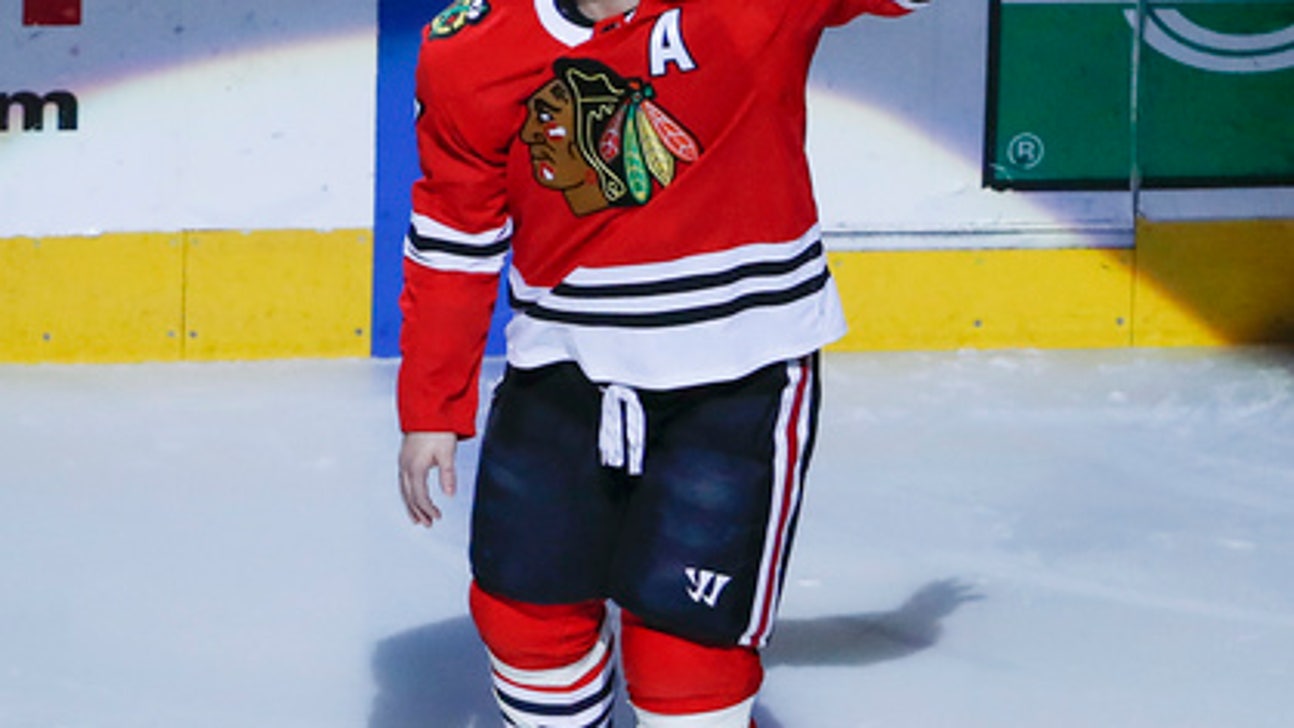 Blackhawks D Seabrook plays in 1,000th NHL game