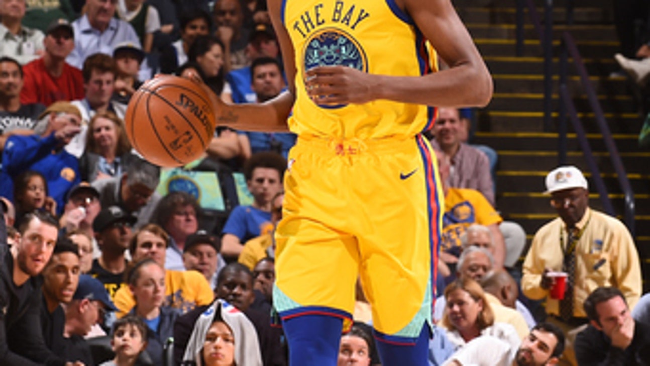 Kevin Durant ejected in return as Bucks rout Warriors