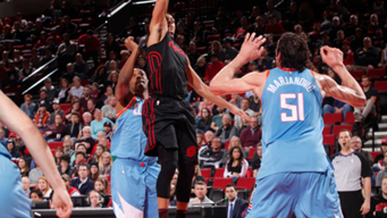 Nurkic, new father Lillard lead Blazers over Clippers 105-96