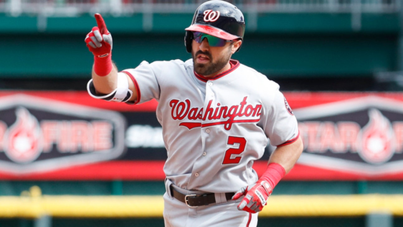 Eaton leads Nationals past Reds 13-7