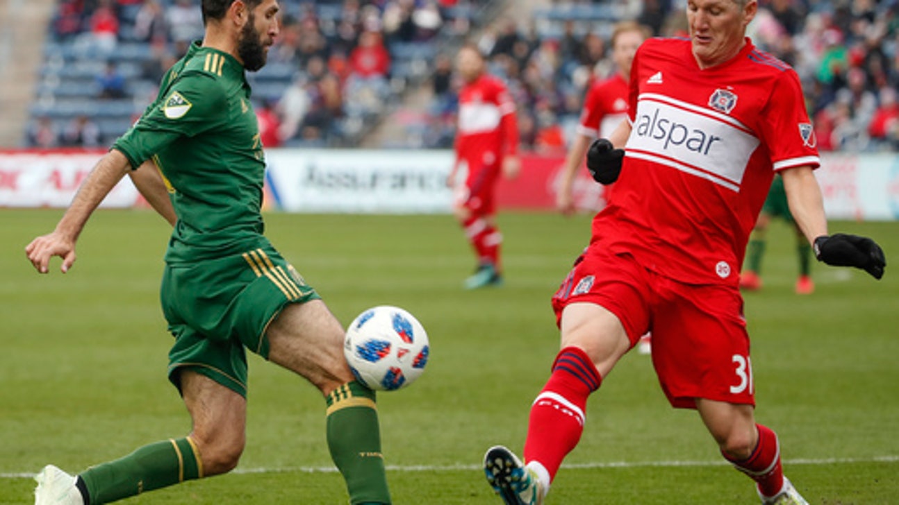 Fire snap 4-game skid with 2-2 draw against Timbers (Mar 31, 2018)