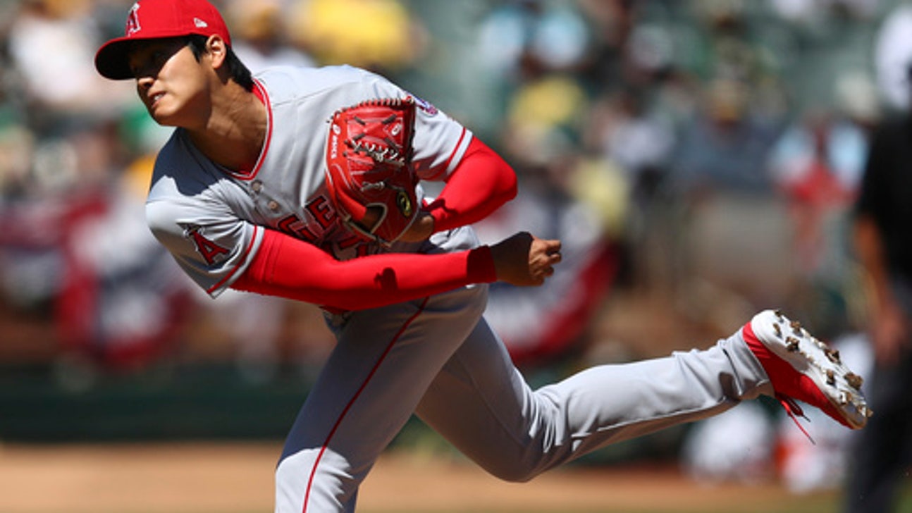 Ohtani wins pitching debut, leads Angels over A’s 7-4