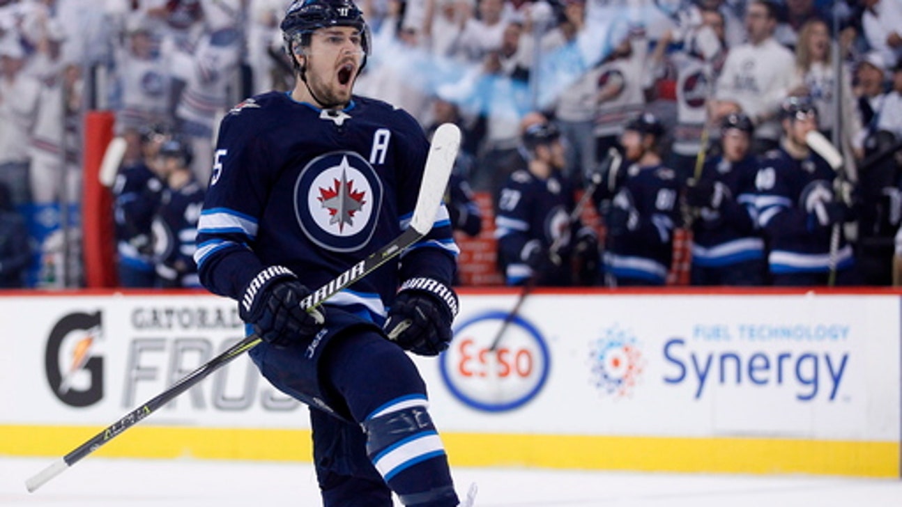 Joe Morrow breaks tie, Jets beat Wild 3-2 in Game 1