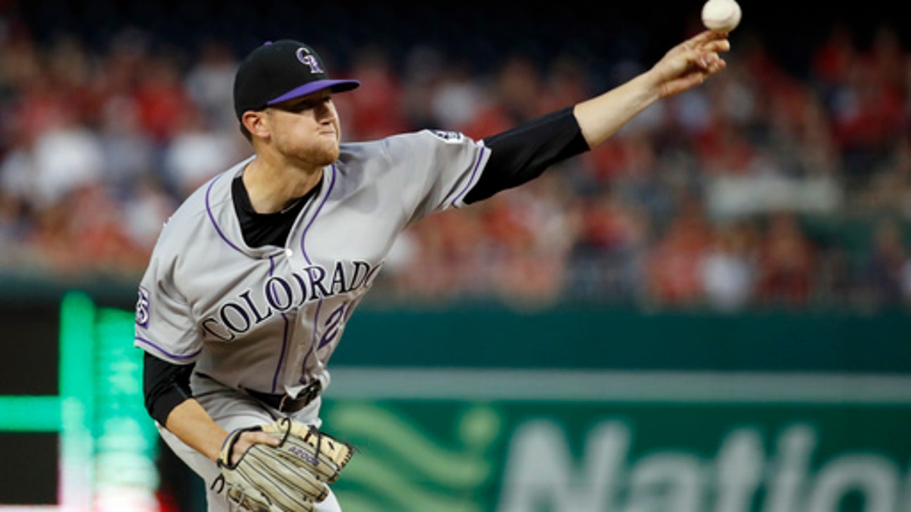 Gonzalez homers to lead Rockies past Nationals 2-1