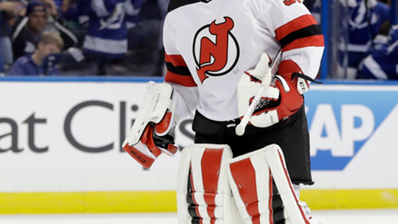 Schneider starts in goal for Devils, Johansson back