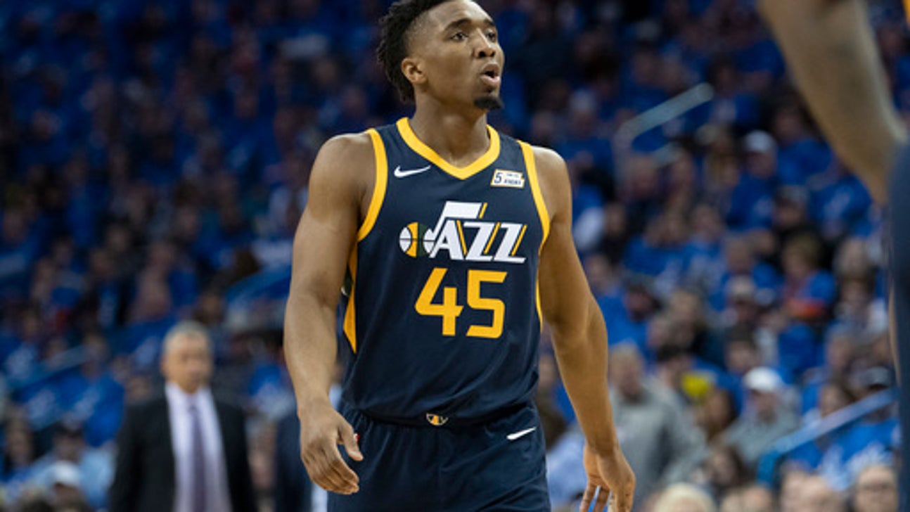 Jazz G Mitchell has left foot bruise, uncertain for Game 2