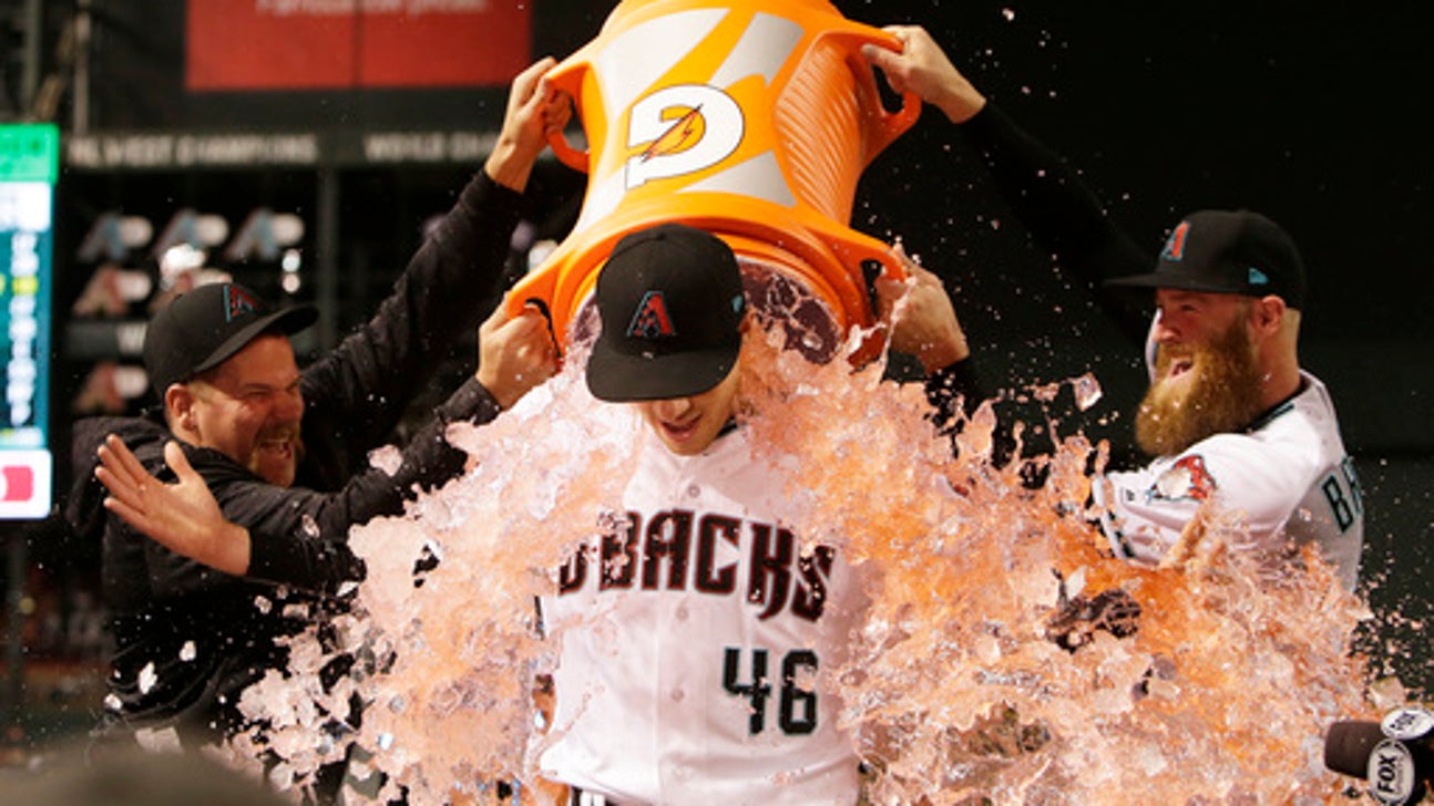 Belt’s check-swing ruins Corbin’s no-no, Dbacks 1-hit Giants