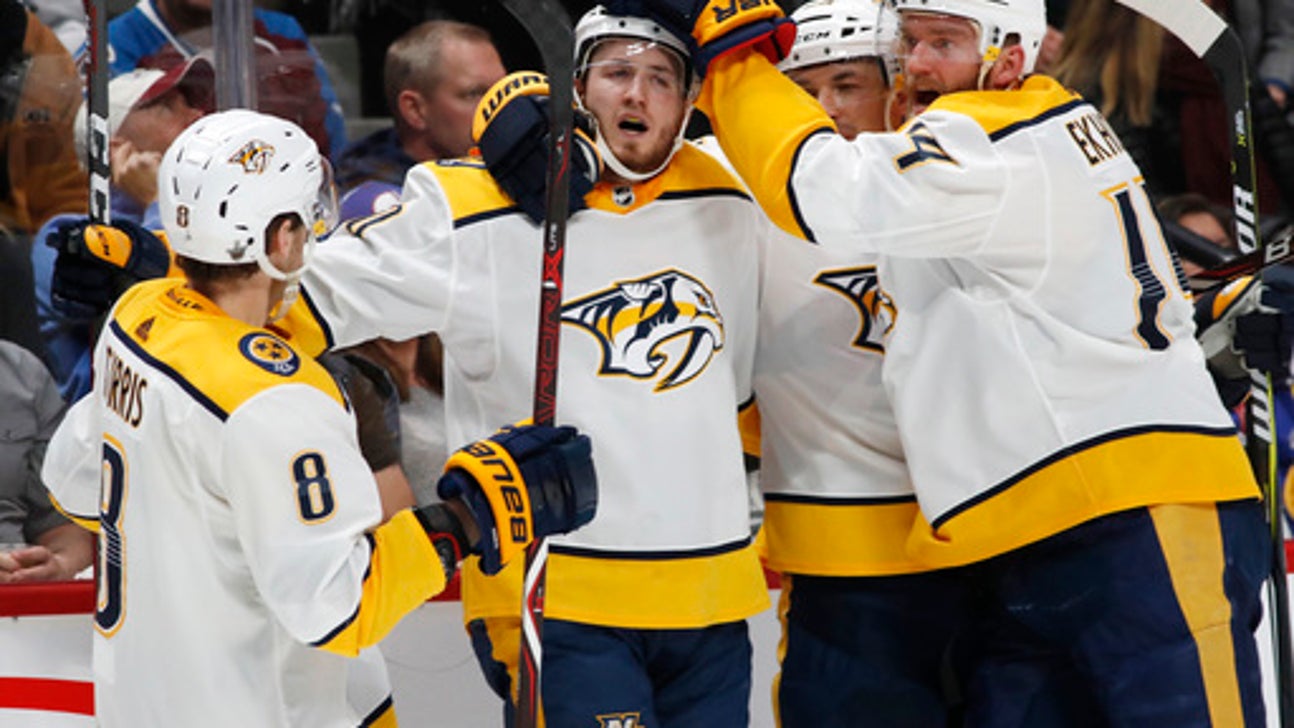 Forsberg, Rinne help Predators beat Avalanche 3-2 in Game 4