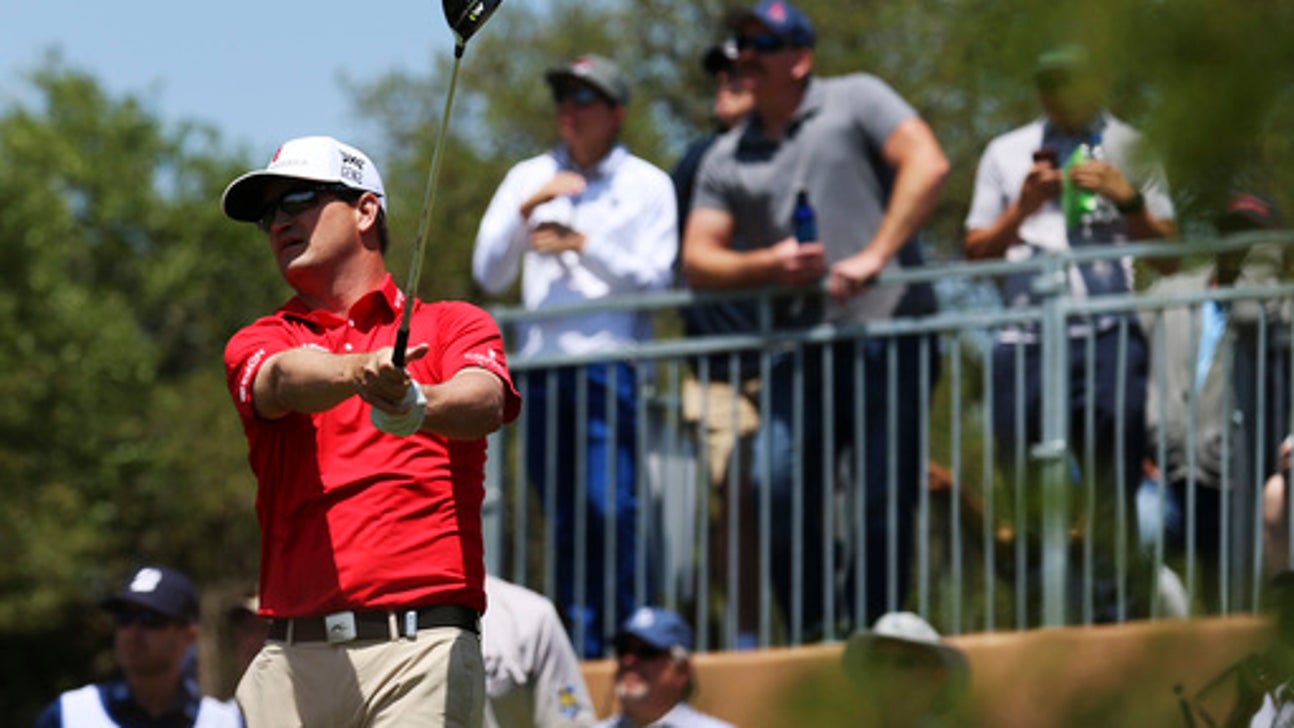 Zach Johnson rolling, shares Texas Open lead with Ryan Moore