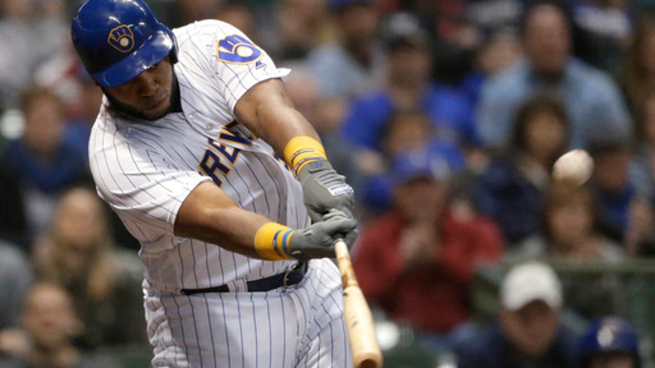 Aguilar’s walk-off homer leads Brewers past Marlins, 6-5