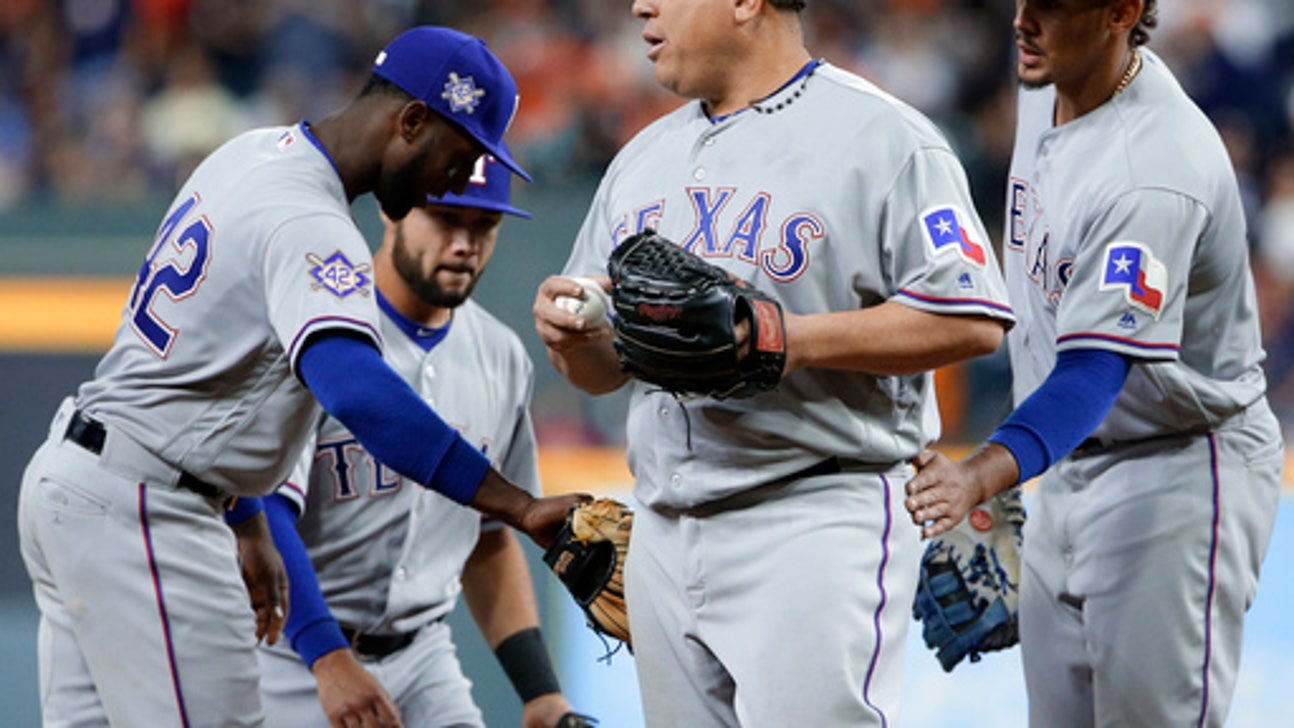 Big Bartolo still have fun, getting batters out for Rangers