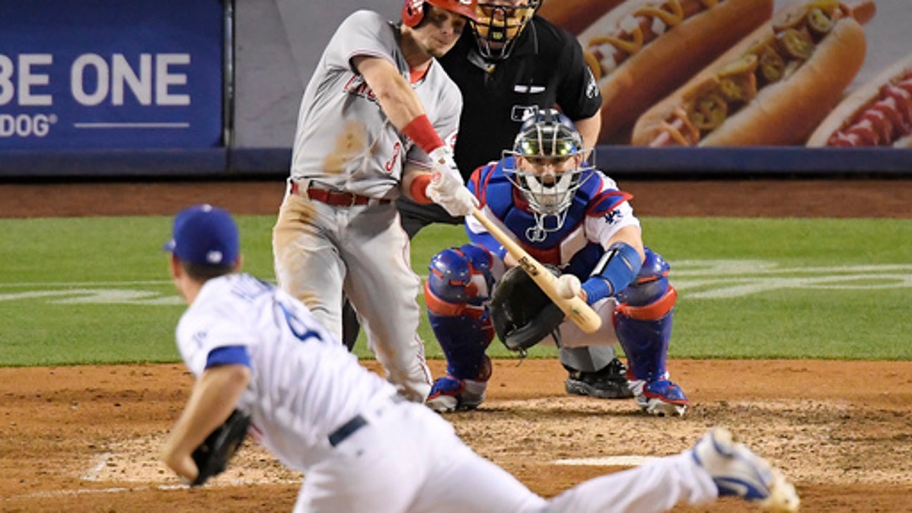 Gennett powers Reds’ offense in 4-1 win over Dodgers