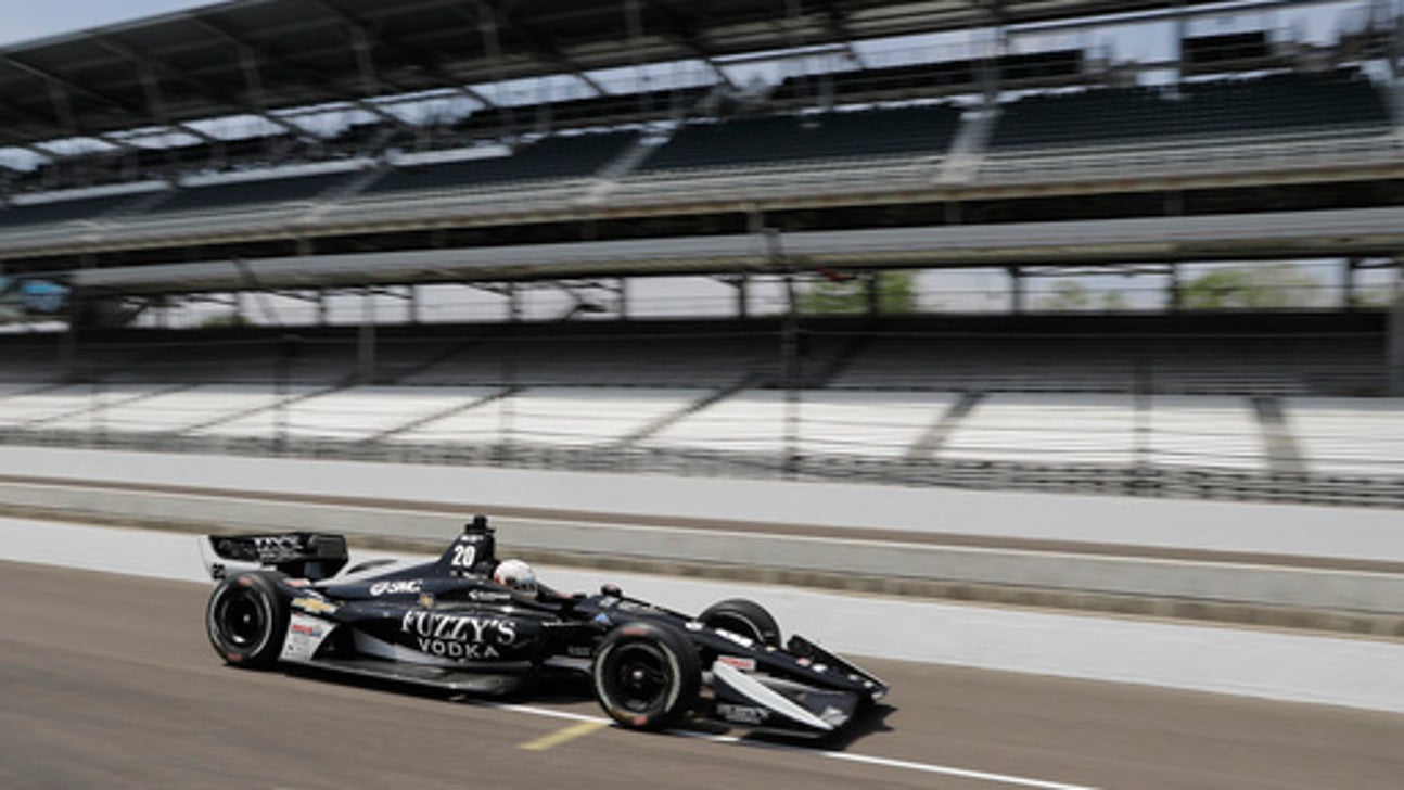 The Latest: Final IndyCar GP warmup slowed by smoke, geese