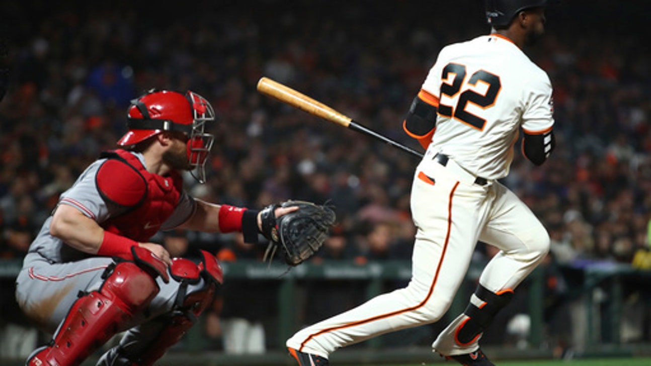 McCutchen gets 1,500th hit in Giants’ 10-7 win over Reds