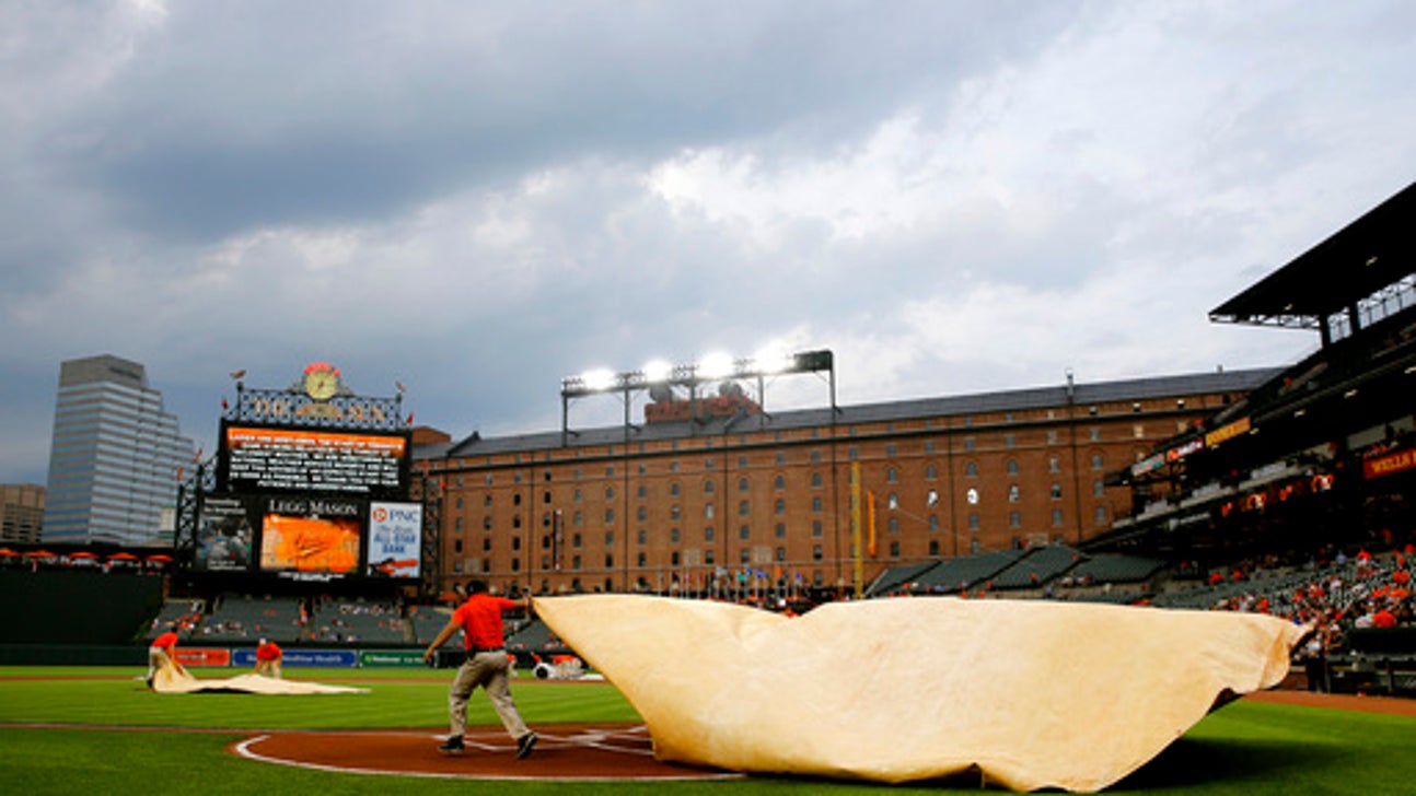 Orioles-Phillies washed out by rain