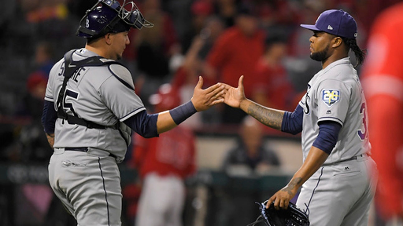 Robertson’s grand slam helps surging Rays past Angels, 5-3