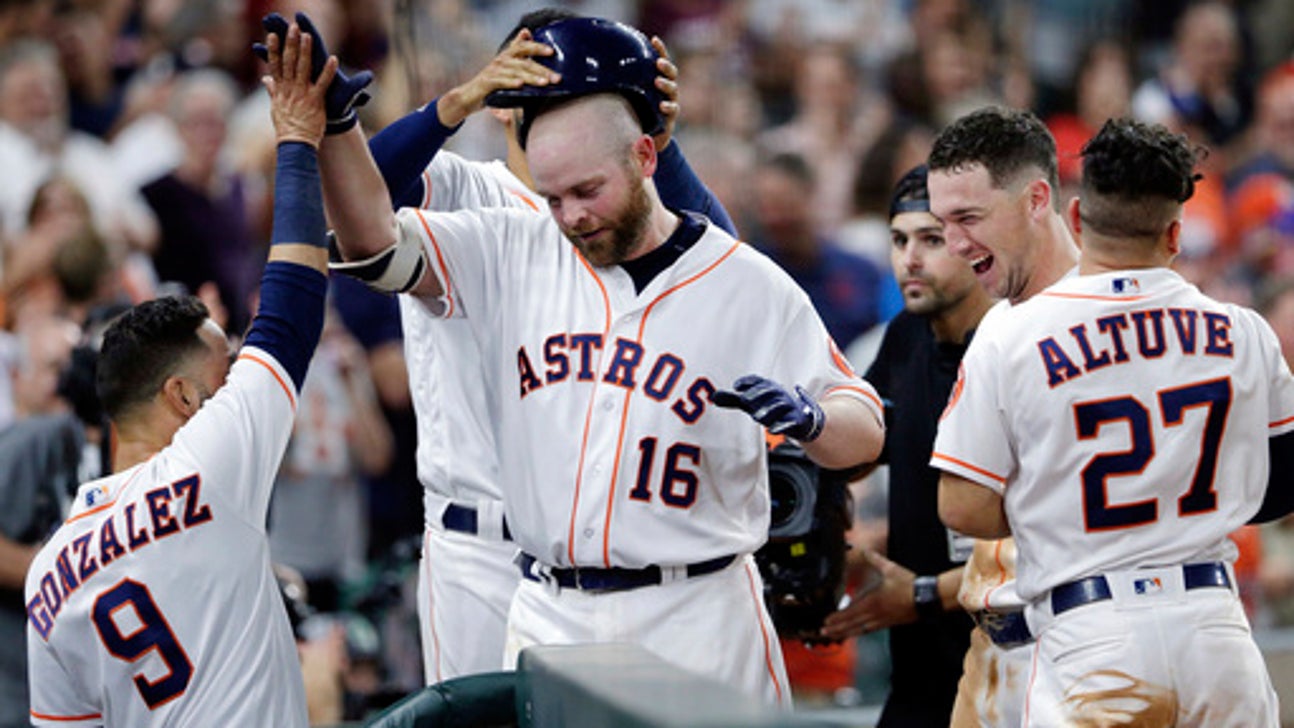 McCullers, McCann lead Astros to 3-1 win over Indians