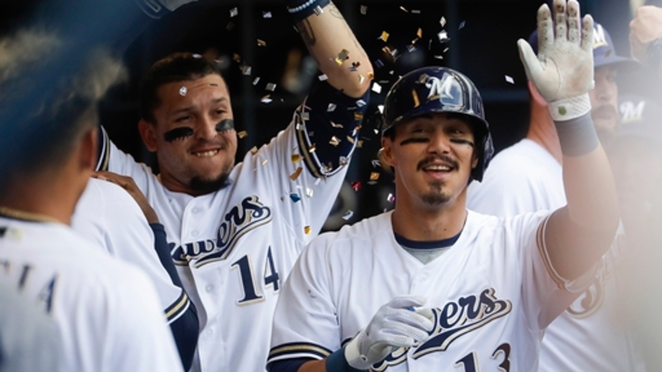 Brewers’ 7-run 4th helps sweep Diamondbacks 9-2
