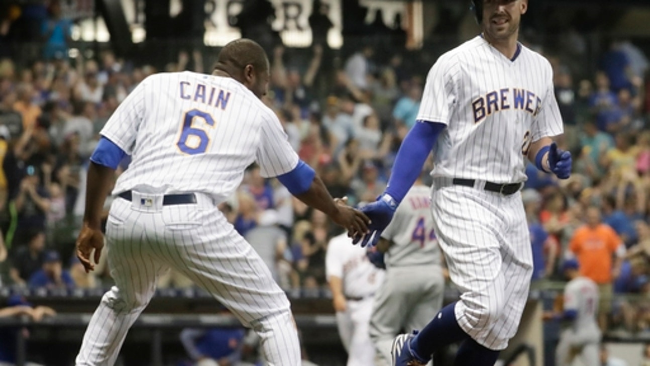 Ramos walks in winning run to give Brewers win over Mets