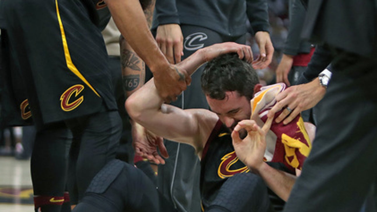 Cavs’ Love has head injury, status for Game 7 unknown