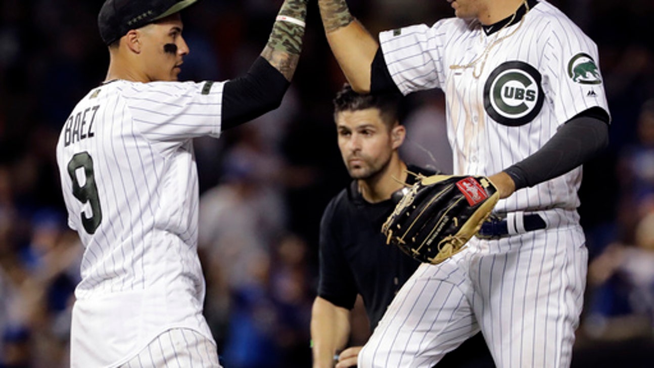 Baez, Cubs overcome Chatwood’s wild start to beat Giants 8-3