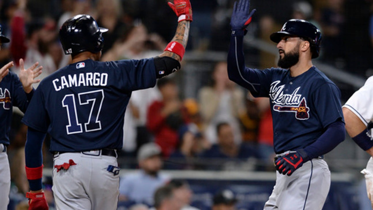 Freeman, Swanson, Markakis homer as Braves rout Padres 14-1