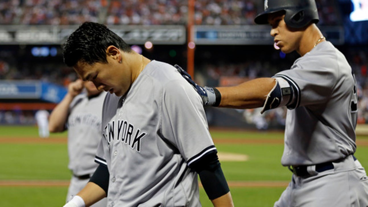 Gardner homer leads Yanks over Mets 4-1 as Tanaka gets hurt