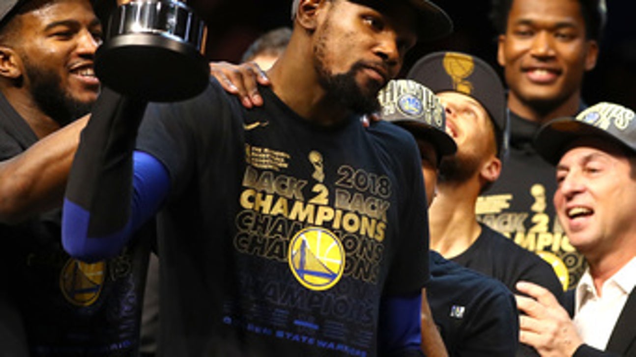 Back-to-back titles, and Finals MVPs, for Kevin Durant