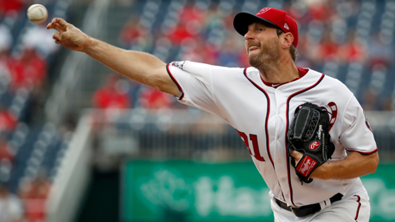 Scherzer takes rare loss, Richards flirts with no-no