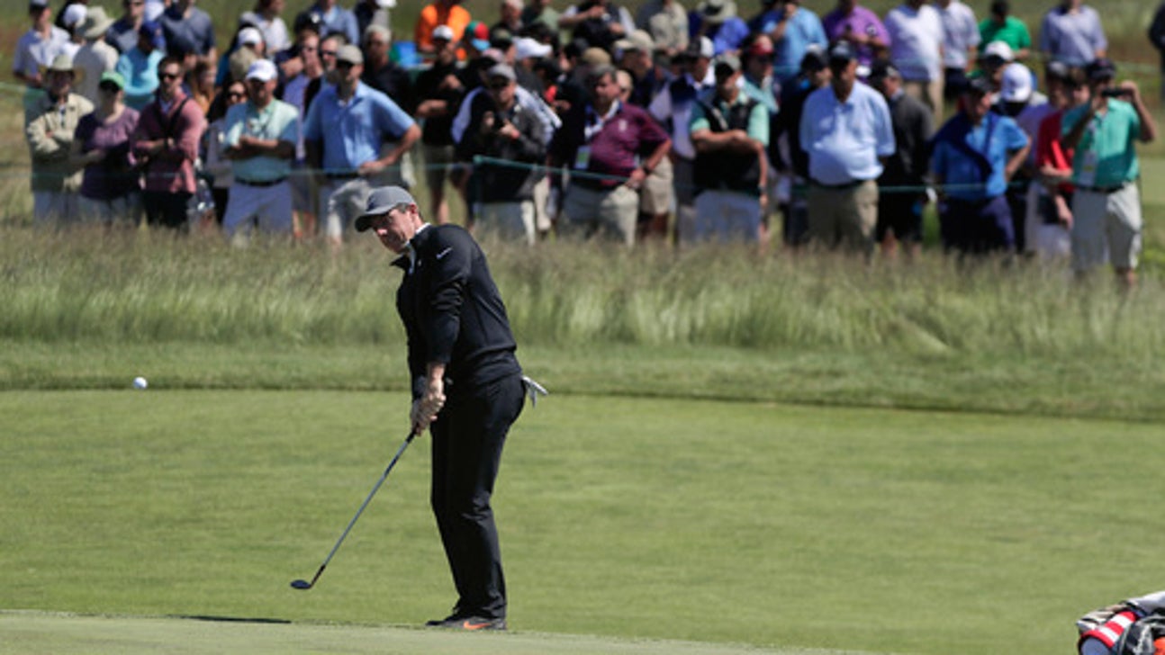 The Latest: Rain just what USGA wanted on eve of US Open