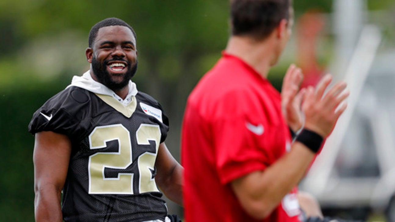 Ingram arrives for 1st day of Saints’ minicamp