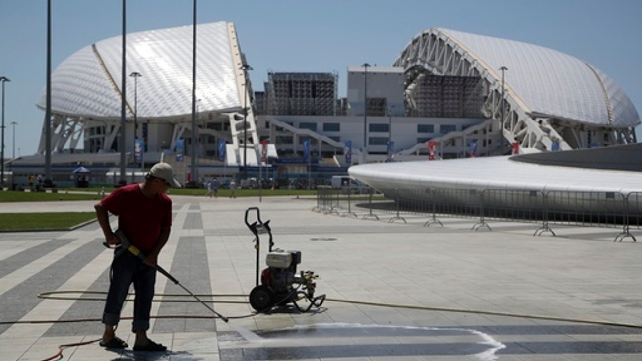 The Latest: Official urges love between fans, Russian women