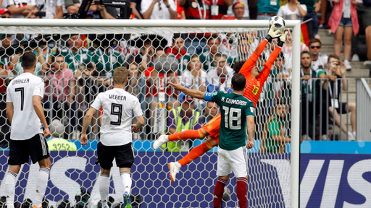 Mexico beats defending champion Germany 1-0 at World Cup