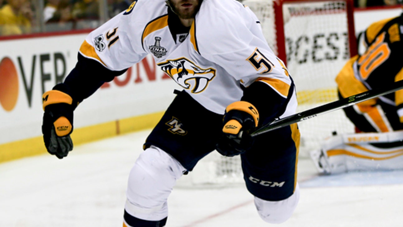 Predators player Austin Watson charged with domestic assault