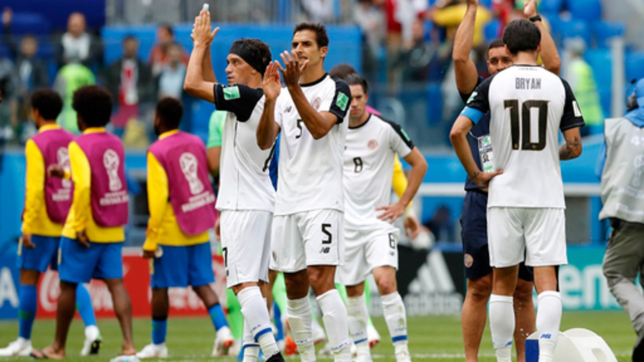 Costa Rica fails to repeat World Cup heroics of 2014
