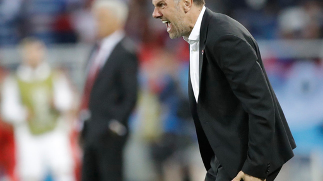 FIFA fines 3 Swiss players for goal celebration gestures