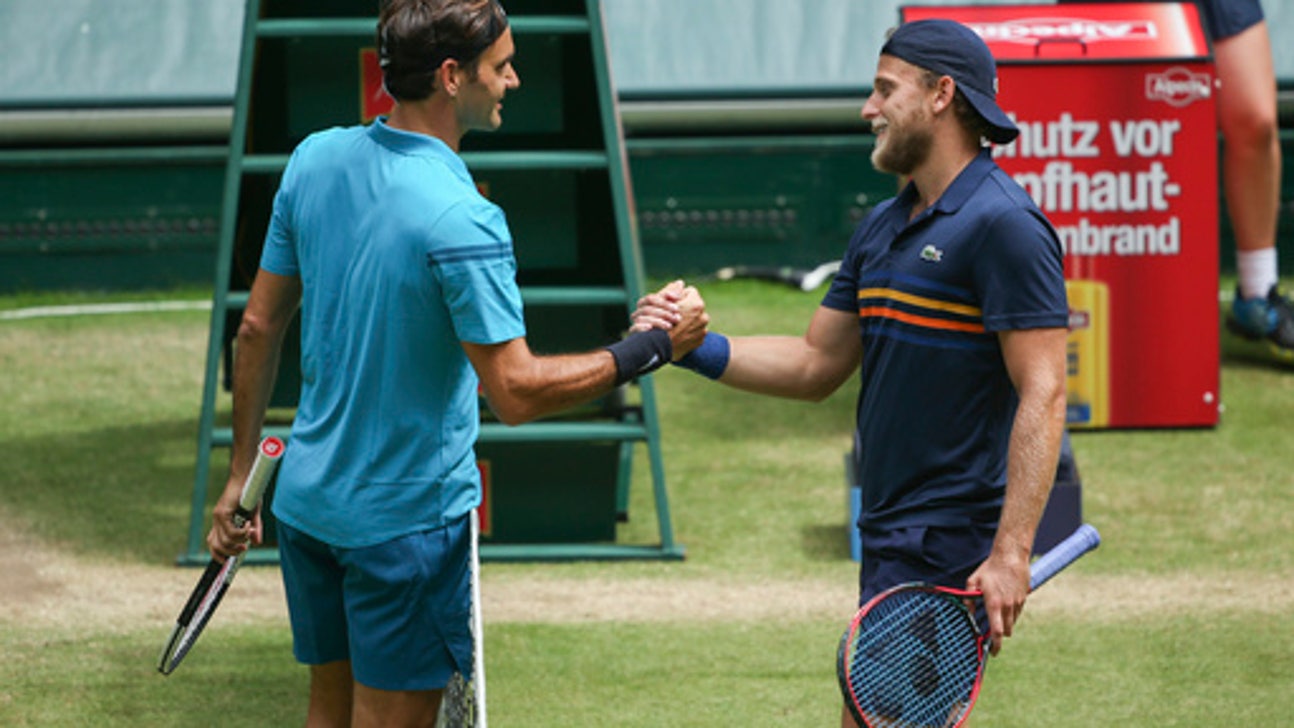 Federer beats Kudla to book 12th Halle final appearance