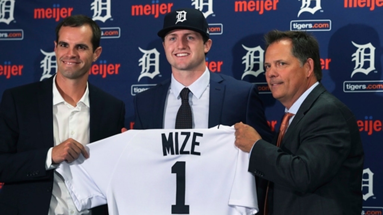 Tigers agree to terms with top overall draft pick
