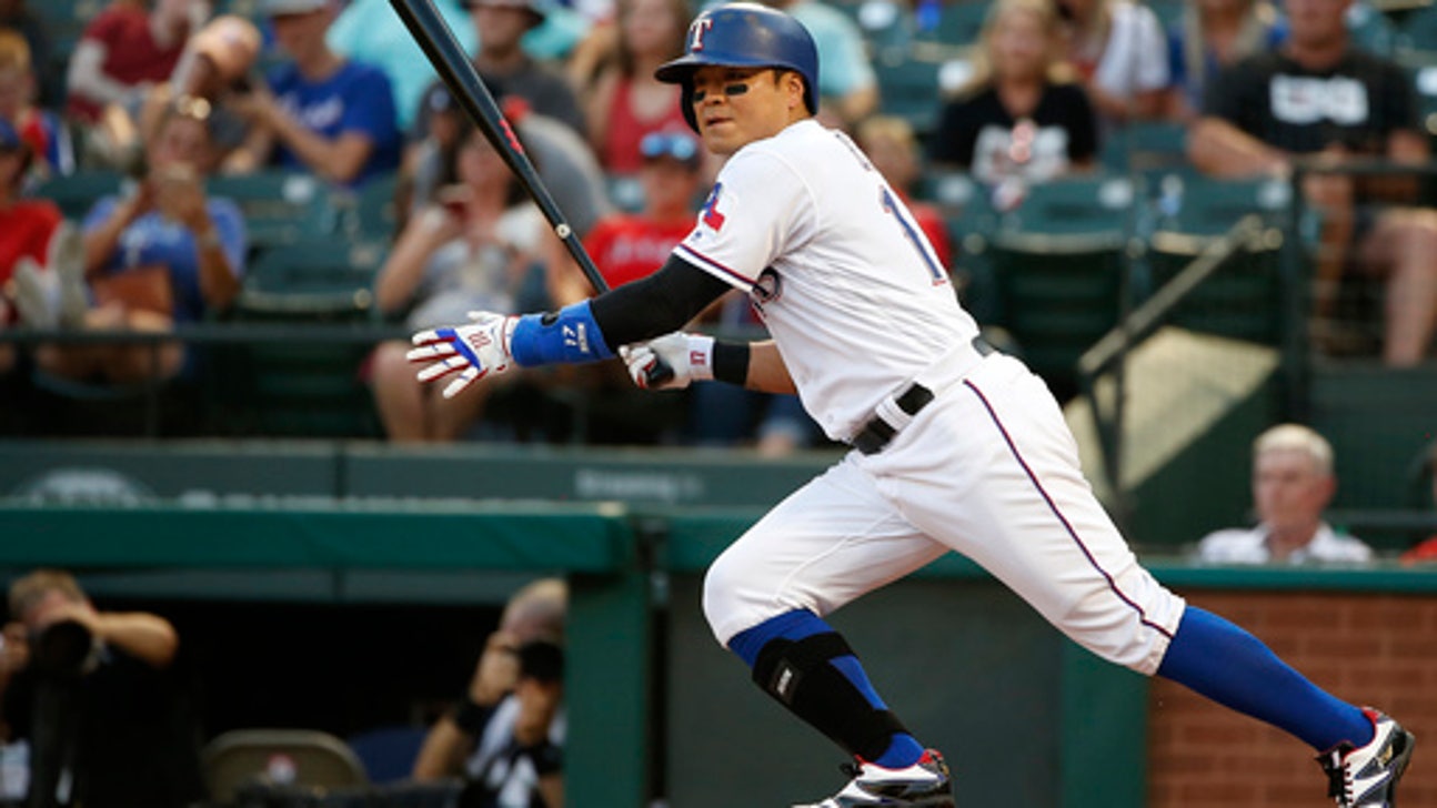 Choo keeps reaching base in Texas with new swing, old focus