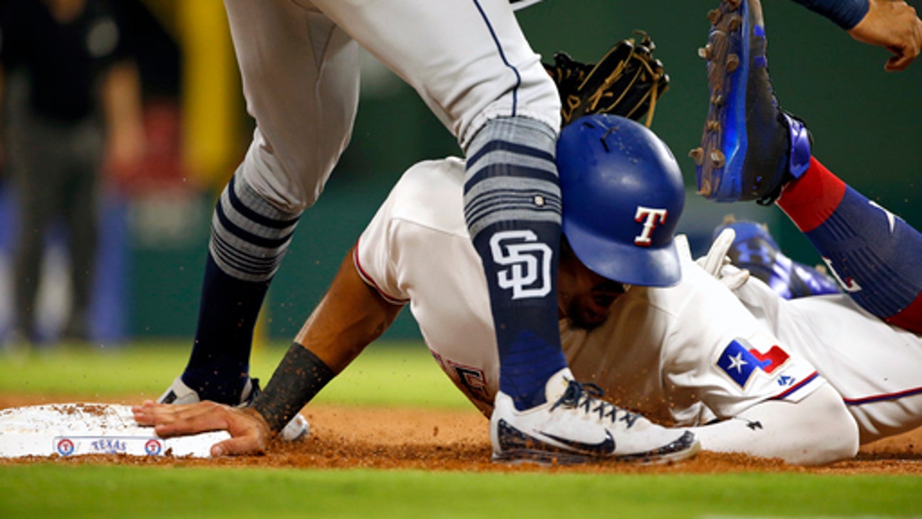 Rangers place 1B Ronald Guzman on 7-day concussion DL