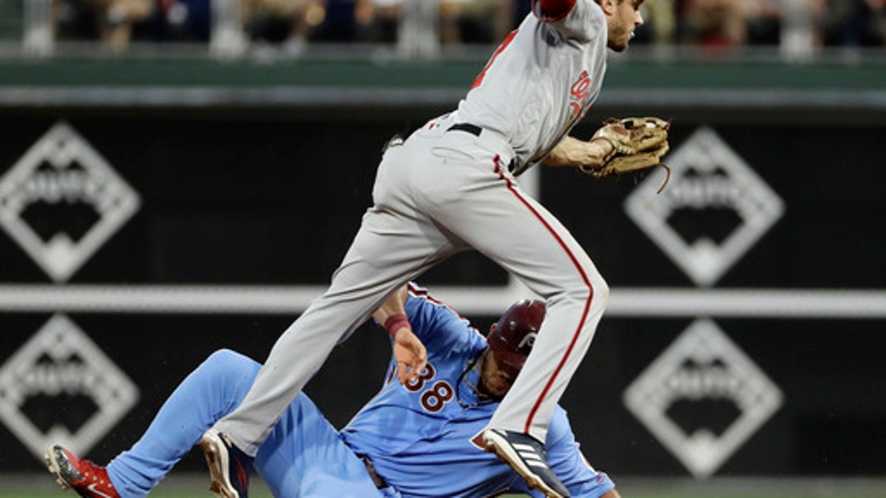 Nola shines in 10th victory, as Phillies top Nationals 4-3