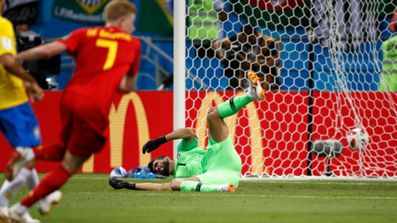 Belgium eliminates Brazil from World Cup, wins 2-1