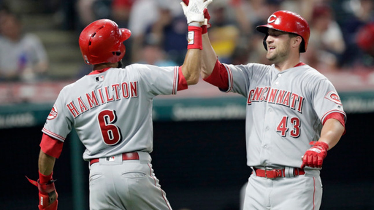 DeSclafani allows 1 run, Schebler homers; Reds top Indians