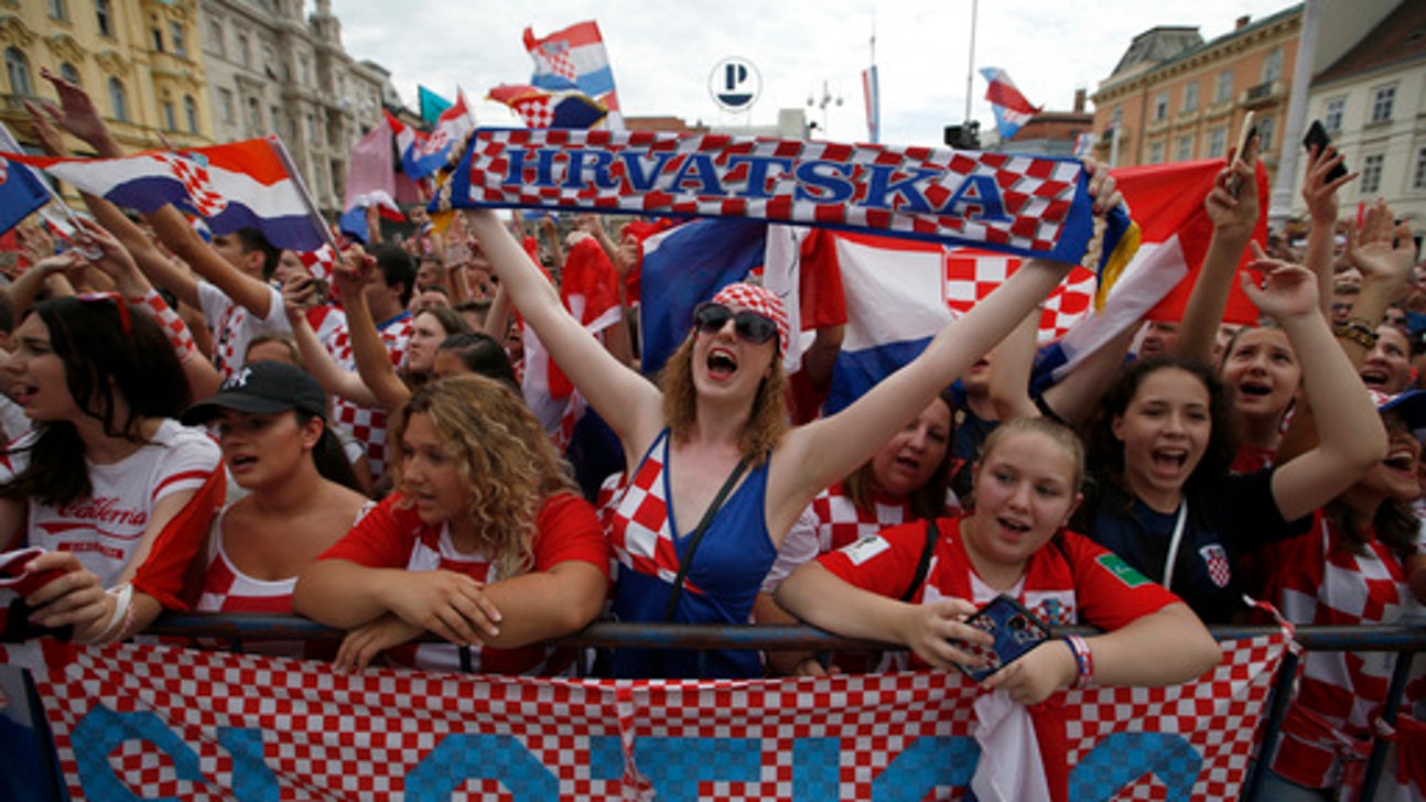 Tens of thousands give heroes’ welcome to Croatia team