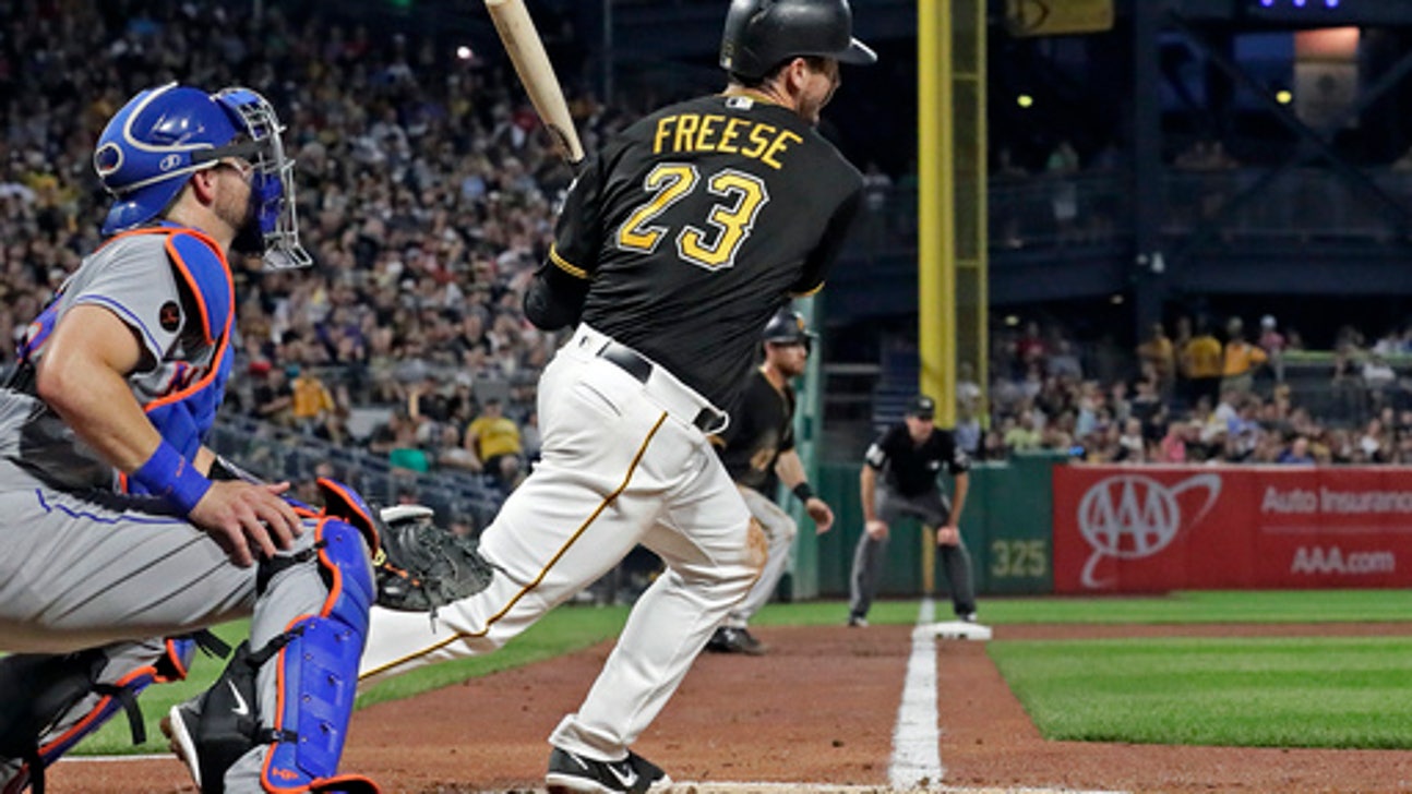 Freese 5 RBIs, single in 9th lifts Pirates over Mets 5-4