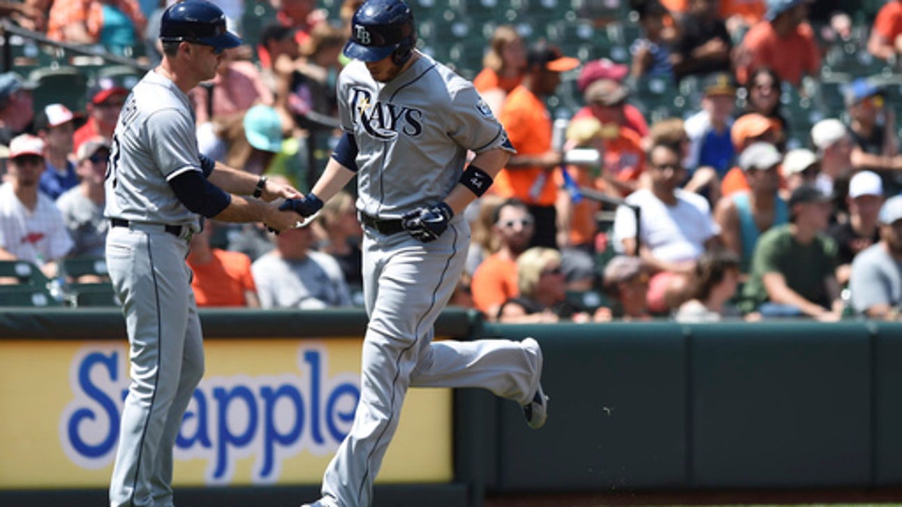 Jones has 3 hits, Orioles hit 4 HRs in 11-5 win over Rays