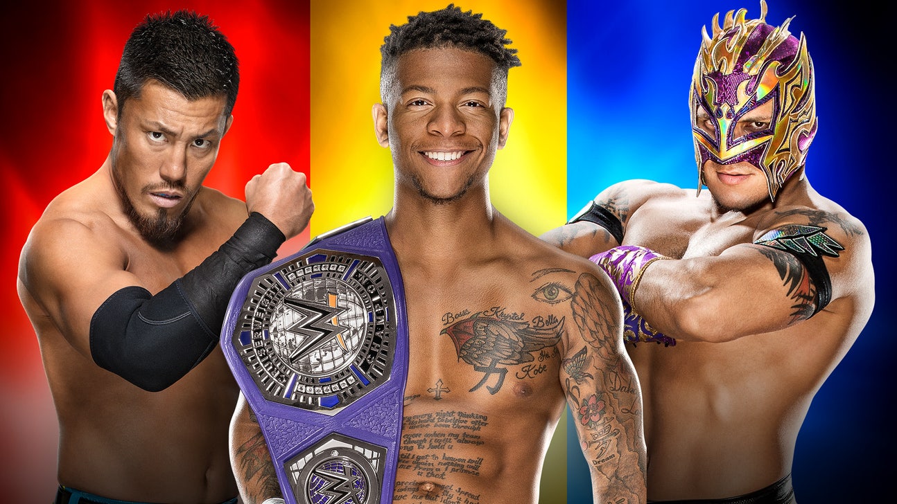 NXT Cruiserweight Champion Lio Rush vs. Kalisto vs. Akira Tozawa (Triple Threat Match)