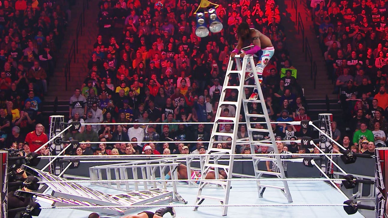 SmackDown Tag Team Champions The New Day def. The Revival (Ladder Match)